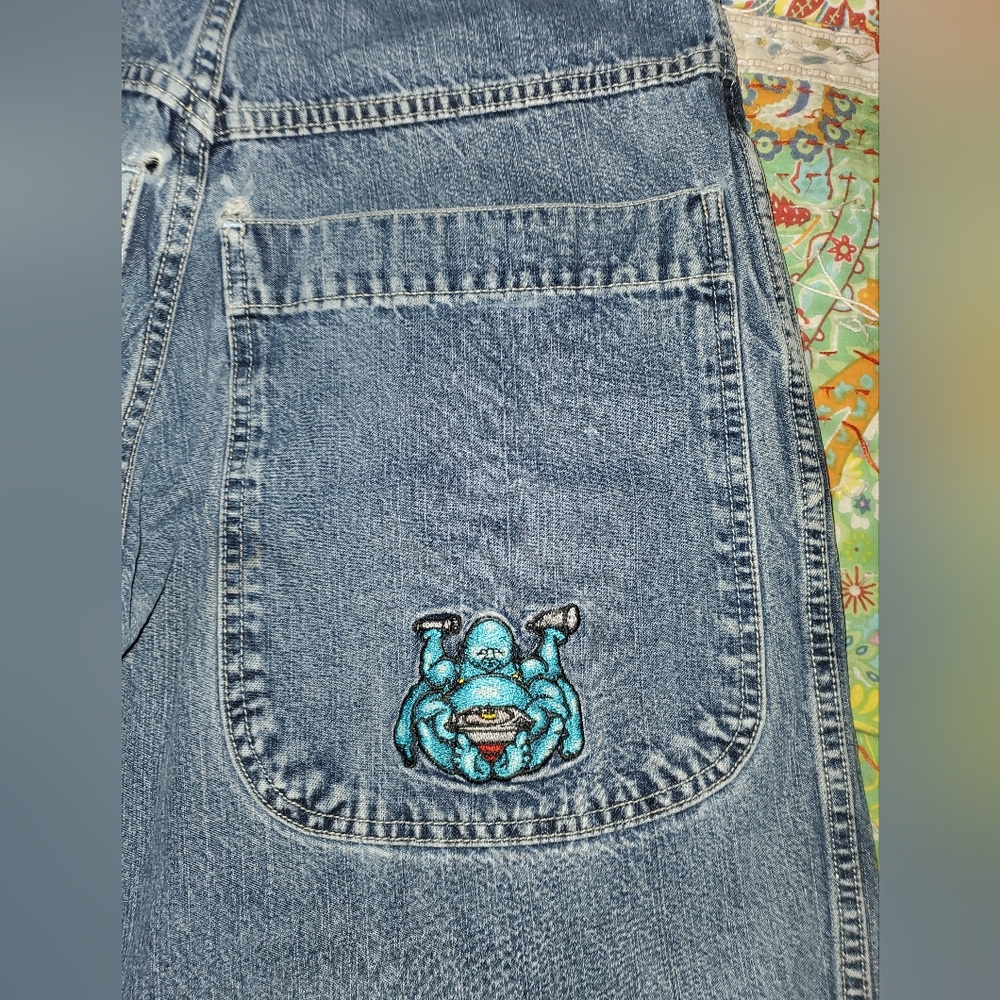 JNCO BUDDHA vintage 90's 00's Mens Jean's VERY GOOD CONDITION!